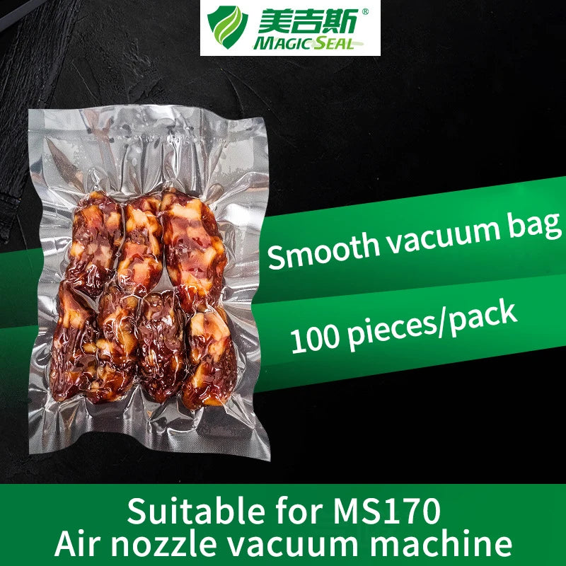 Vacuum Bags For Food 100PCS /Lot BPA-Free Food Grade Storage Film Heated Freezer Bags Kitchen Packaging Bags For Vacuum Sealer