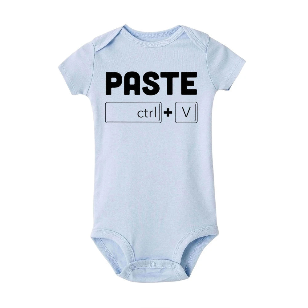 Copy Paste Twins  Twins Announcement Gifts for Twins Baby Shower Gift for Boys Girls Identical Twins Bodysuits Wear