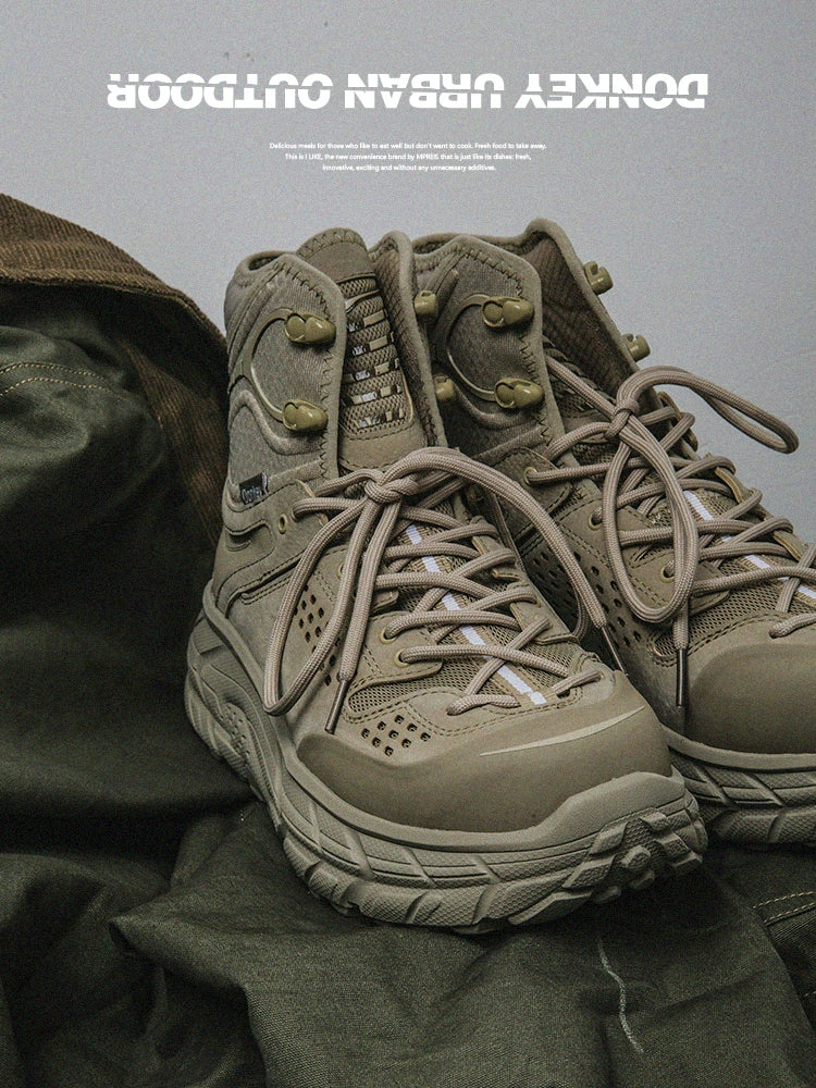 Multi-Mouth Donkey Donkey Fog Island Functional Workwear Boots