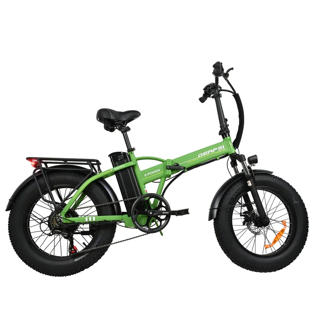 Folding Electric Bike 48V 12AH 250W 1000W Motor 20*4-inch Fat Tire Ebike City Mountain Variable Speed Aldult Electric Bicycle