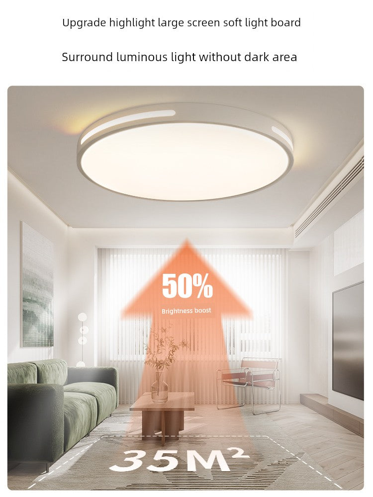 LED Full Spectrum Eye Protection Master Bedroom Scandinavian Ceiling Light