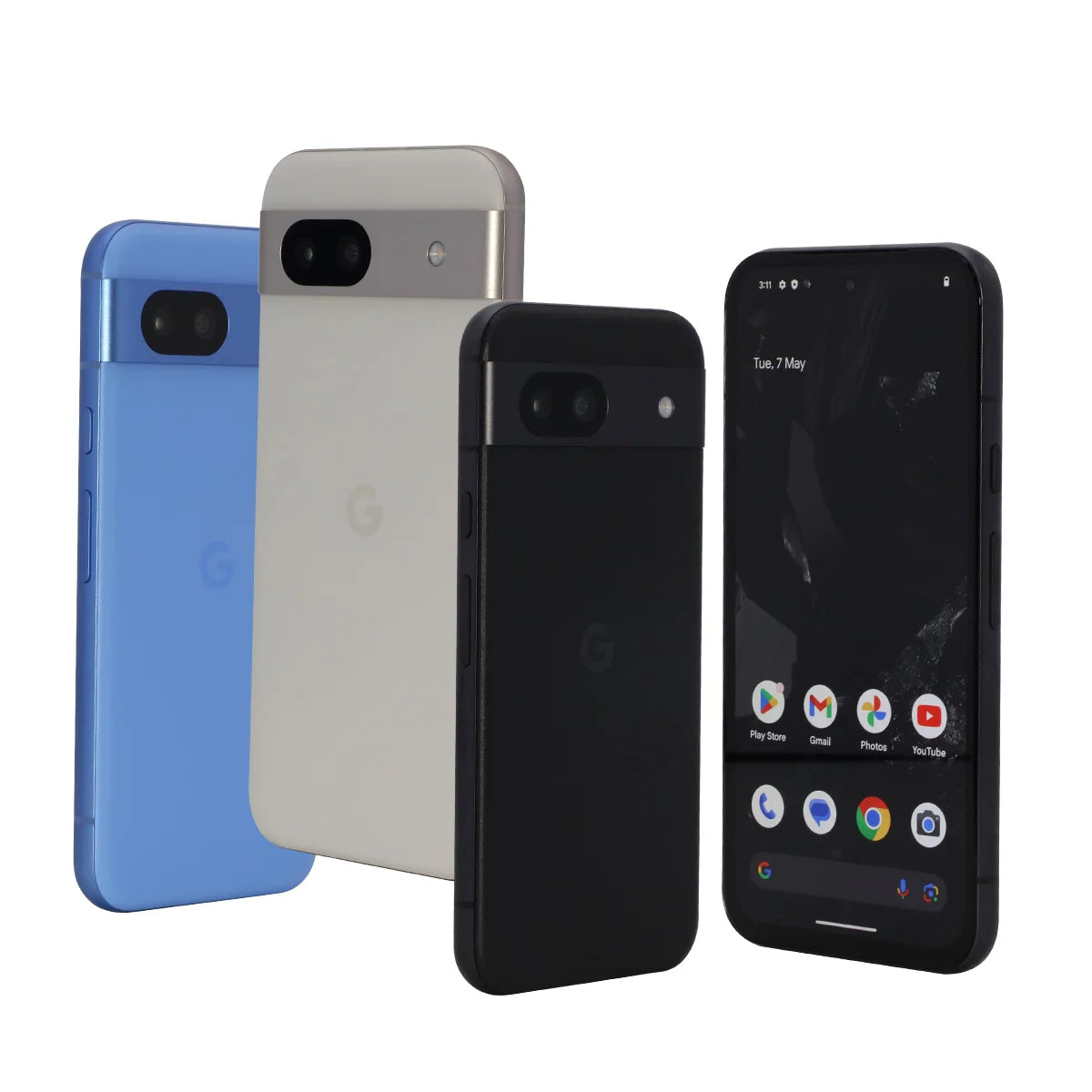 2024 New Google Pixel 8A with Google AI Mobile Phone 8GB RAM 128GB/256GB ROM 6.1" 64MP Advanced Camera NFC Android 14 Pixel 8a