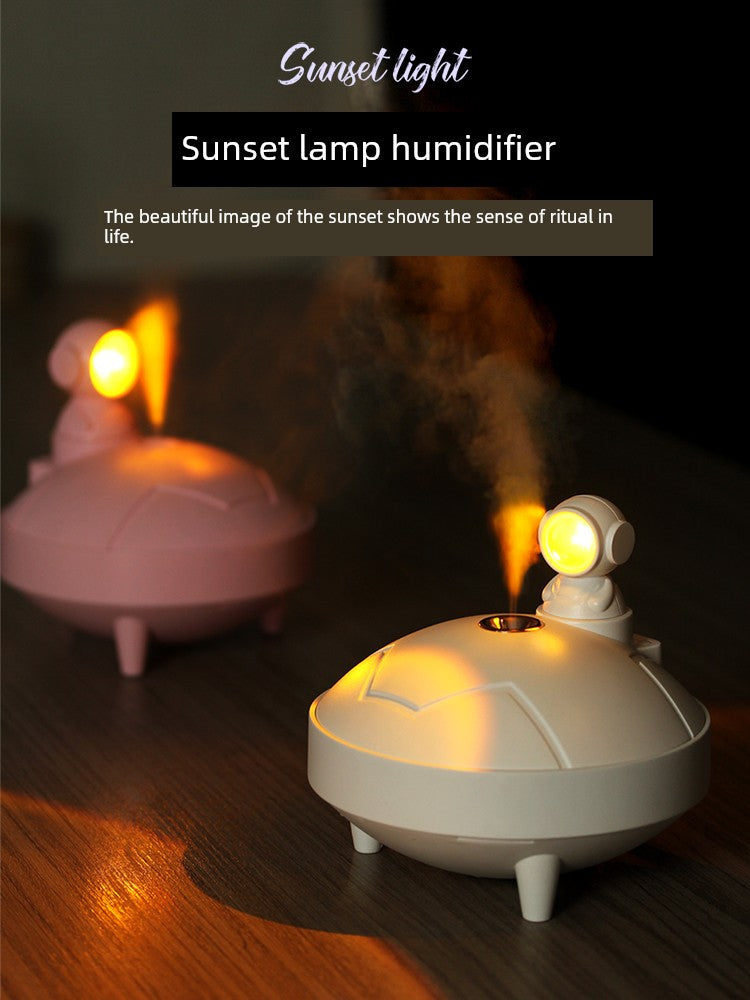 USB Sunset Light Quiet Bass Humidifier