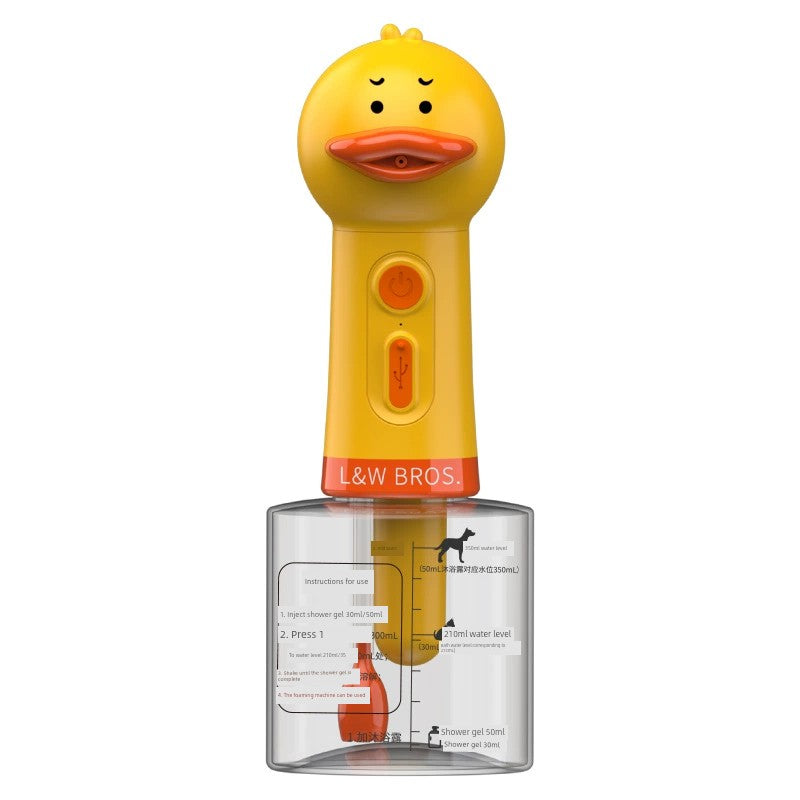 Laiwang Brothers Dilution Bottle Small Yellow Duck Pet Dog