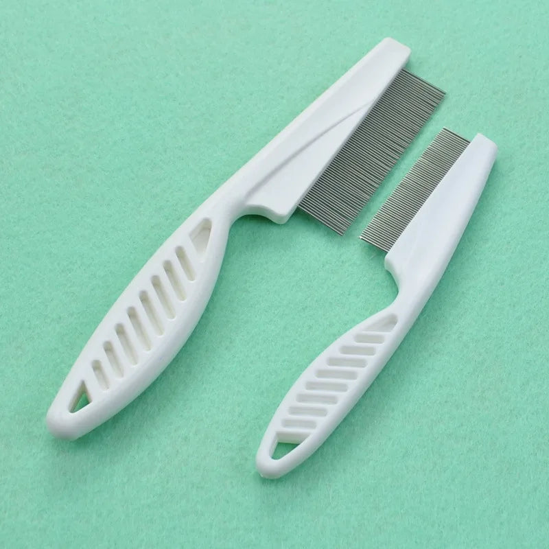 Flea Comb Stainless Steel Insect Repellent Brush Pet Care Combs Hair Grooming Portable Tool Fur Removal Cat And Dog Supplies