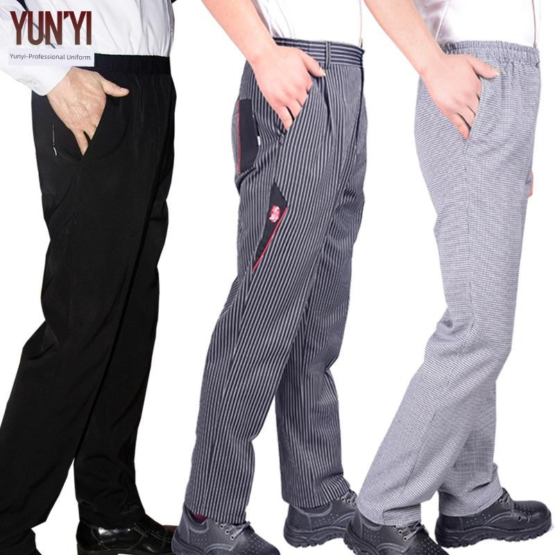 Chef Autumn and Winter Set Hotel Stain-Resistant Work Pants