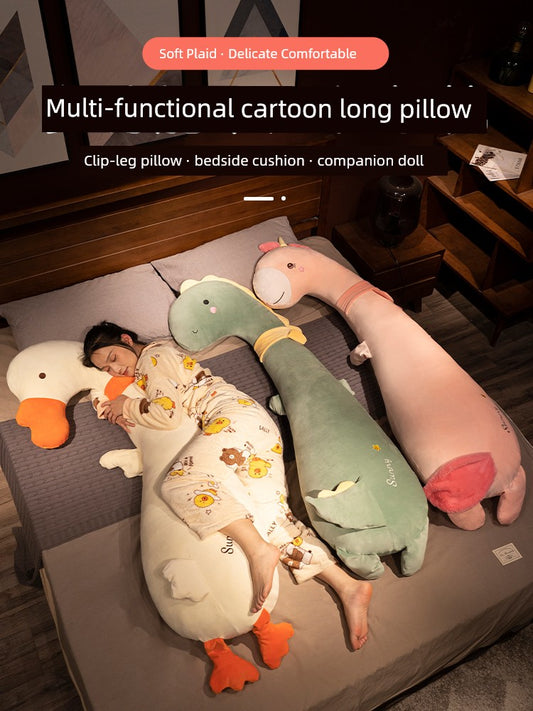 Cute Leg-Supporting Side Sleeping Pregnant Women Boys Style Long Pillow