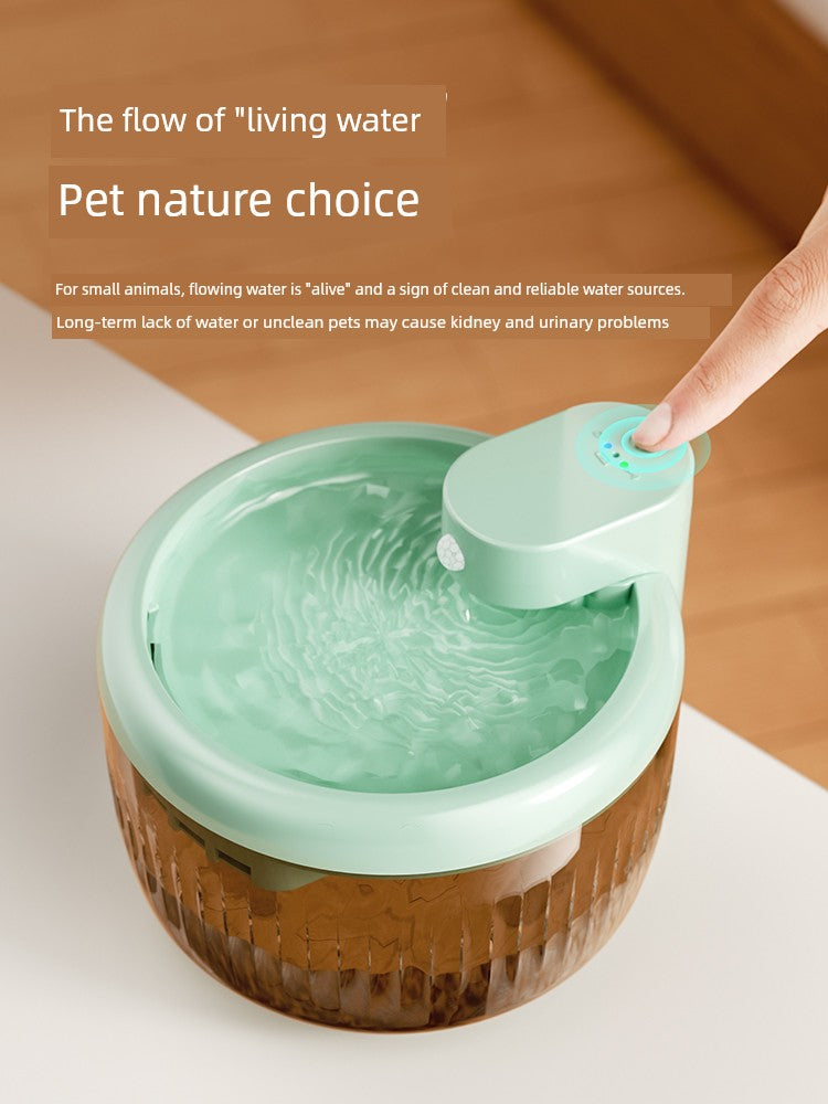 Wireless Sensor Mouth Wet-Proof Mobile Cat Water Fountain