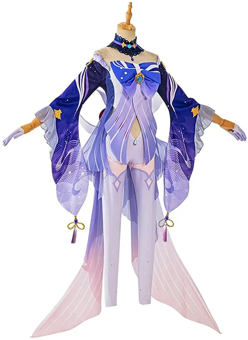 Genshin Impact Sangonomiya Kokomi Cosplay Costume Holloween Cosplay Dress