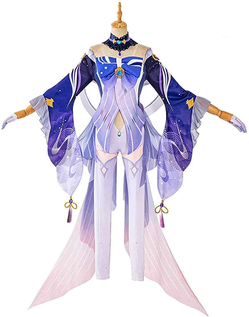 Genshin Impact Sangonomiya Kokomi Cosplay Costume Holloween Cosplay Dress