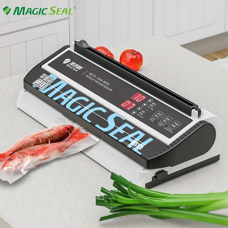 Senior Electric Vacuum Sealer Packaging Machine For Home Kitchen For Sealing Fresh Packaging Machine For Food Preservation MS175