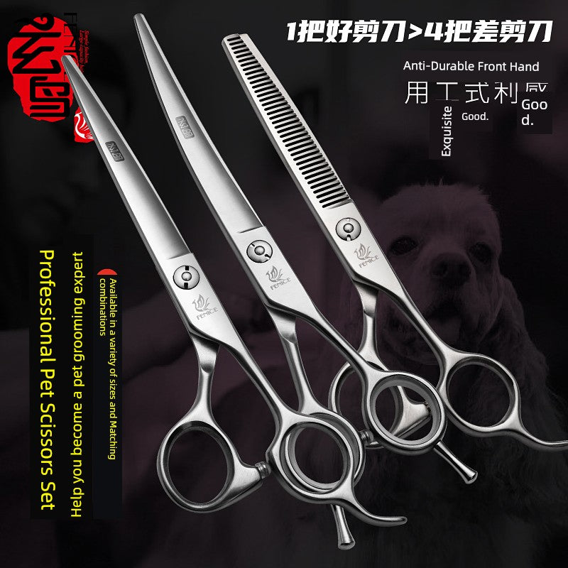 Fenice Professional VIP Teddy Bichon Suit Straight Scissors