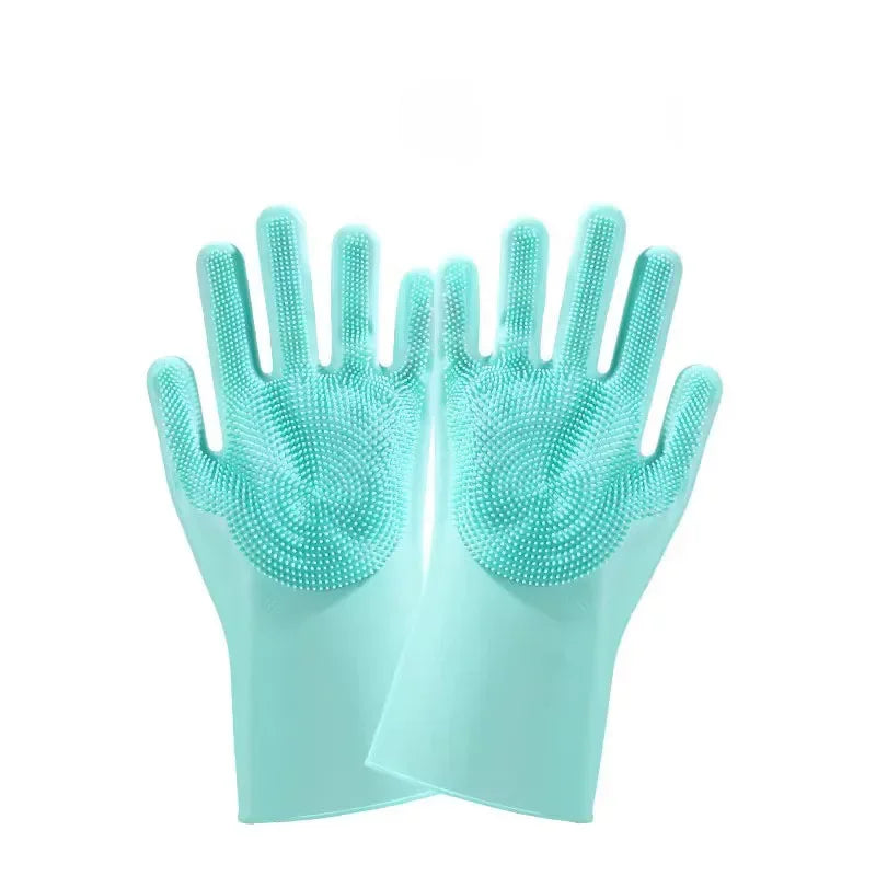 New Arrival Pet Bath Brush Cleaning Massage Shower Gloves for Dogs and Cats Pet Bathing and Grooming Supplies