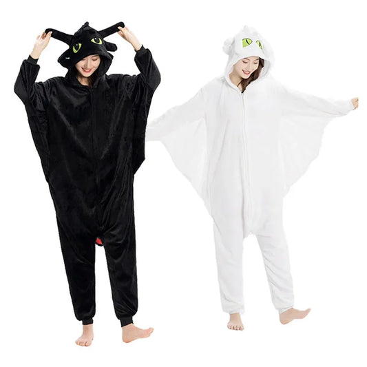 New women pijamflannel onesies women Kigurumi cartoon cosplay costume animal pyjama homewear for Holloween Christmas party