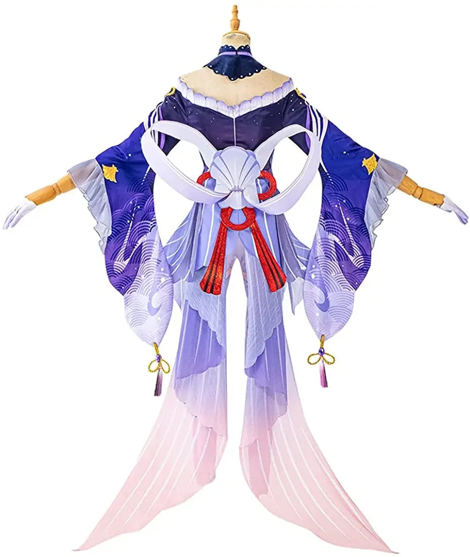 Genshin Impact Sangonomiya Kokomi Cosplay Costume Holloween Cosplay Dress