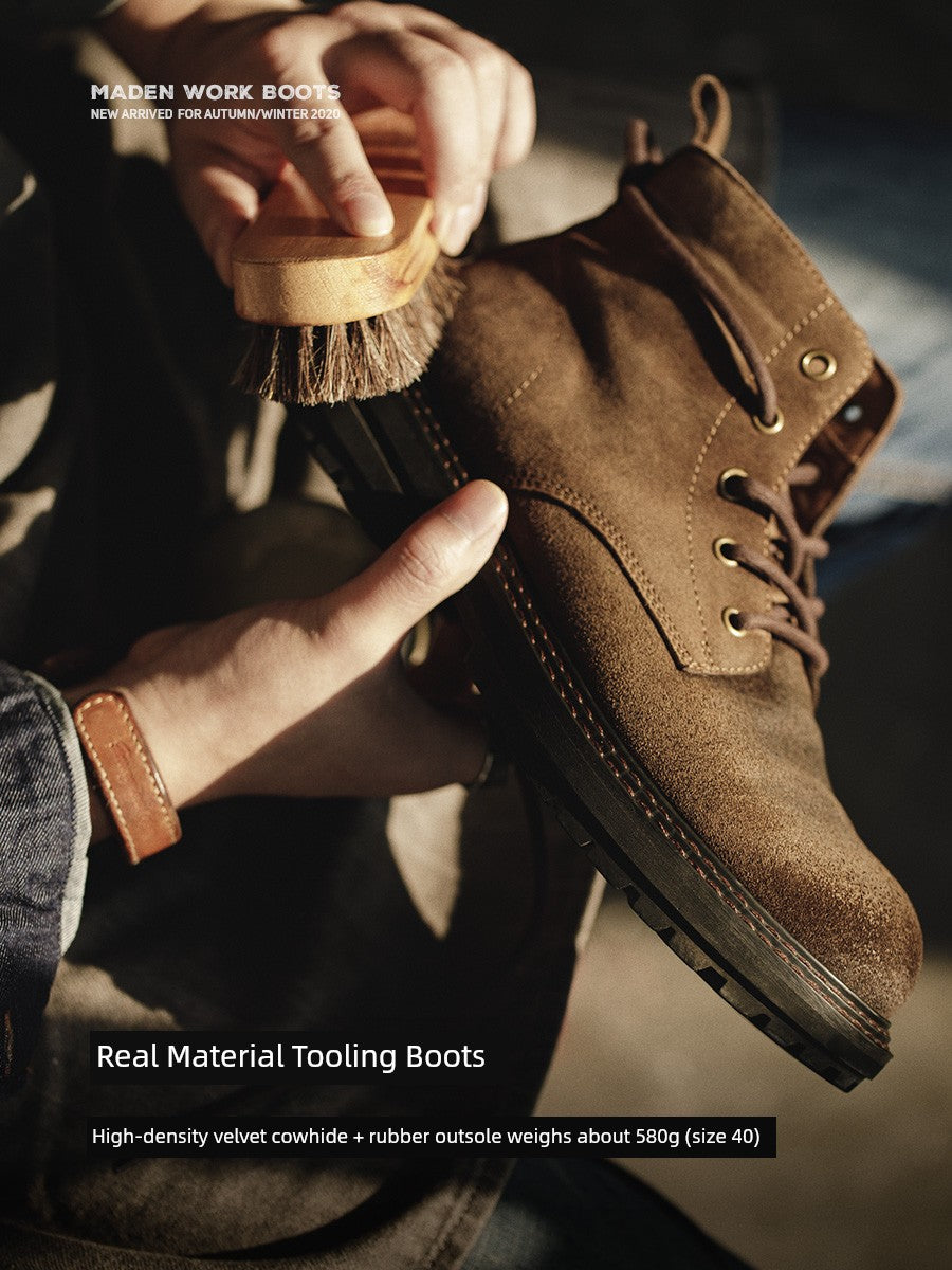 Madden Heattech Brown Outdoor Casual Desert Workwear Boots