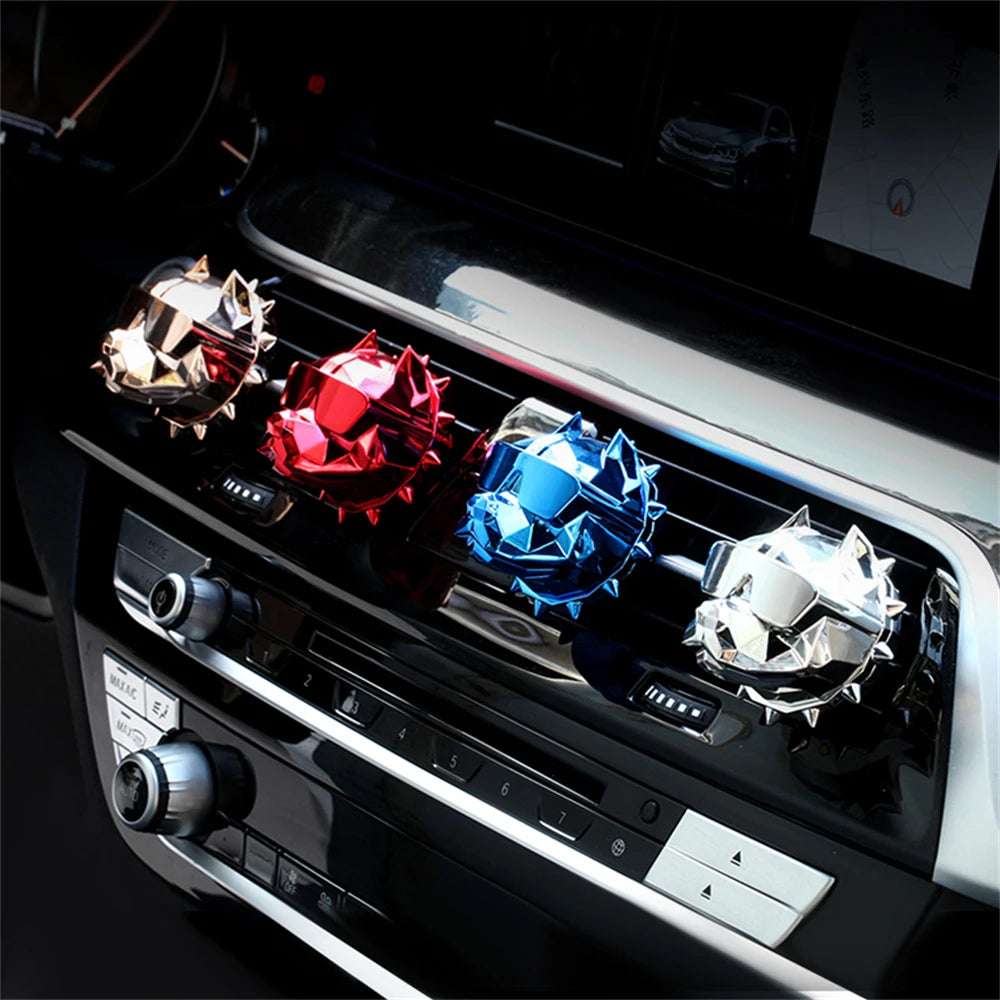 Bulldog Car Air Vent Decoration Car Interior Accessories Car Dog Ornaments Outlet Bulldog For Car